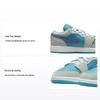 Air 1 Low SE GS Aquatone Concord Kids Sneakers Blue Pistachio-Frost Psychic-Purple DX4374-300