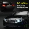 1:24 Scale 325LI X5 Model Car Toy Music Light Shock Absorption High Simulation Cars Models Alloy Diecast Toys for Kids Gifts