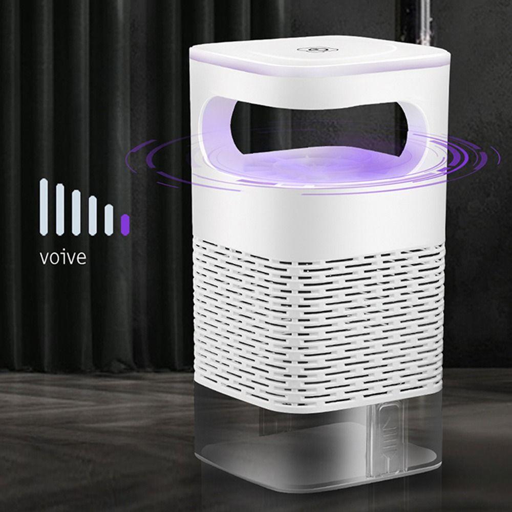 LED UV Light Mosquito Killer Lamp USB Powered Insect Trap New Night Light