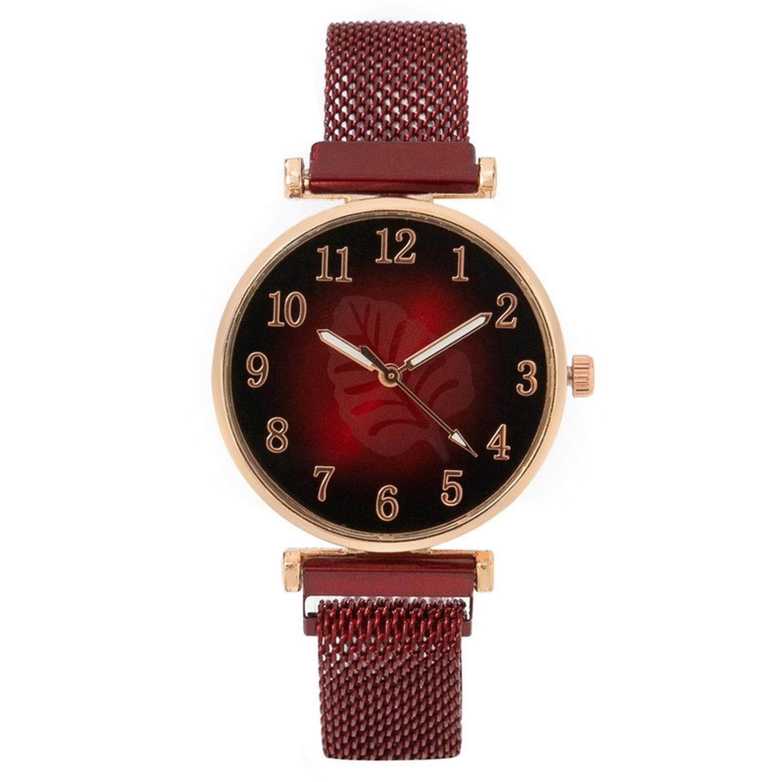 

Женские Модные Винтажные Часы One Size красный