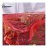 Transparentes Material für Bühnendekoration 1 Yard Zweifarbiges durchsichtiges Organza-Gewebe, 60 Zoll breit schillerndes seidig weiches Gewebe Babyparty-Dekorationen