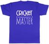 Cricket Master Unisexs Unisex TShirt Tee