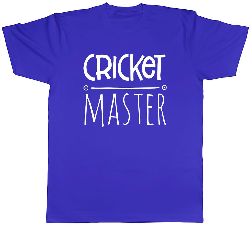 Cricket Master Unisexs Unisex TShirt Tee