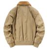 Men's Autumn and Winter Velvet Thickened American Retro Tooling Cotton-padded Jacket Pilot Casual Jacket Cotton-padded Jacket