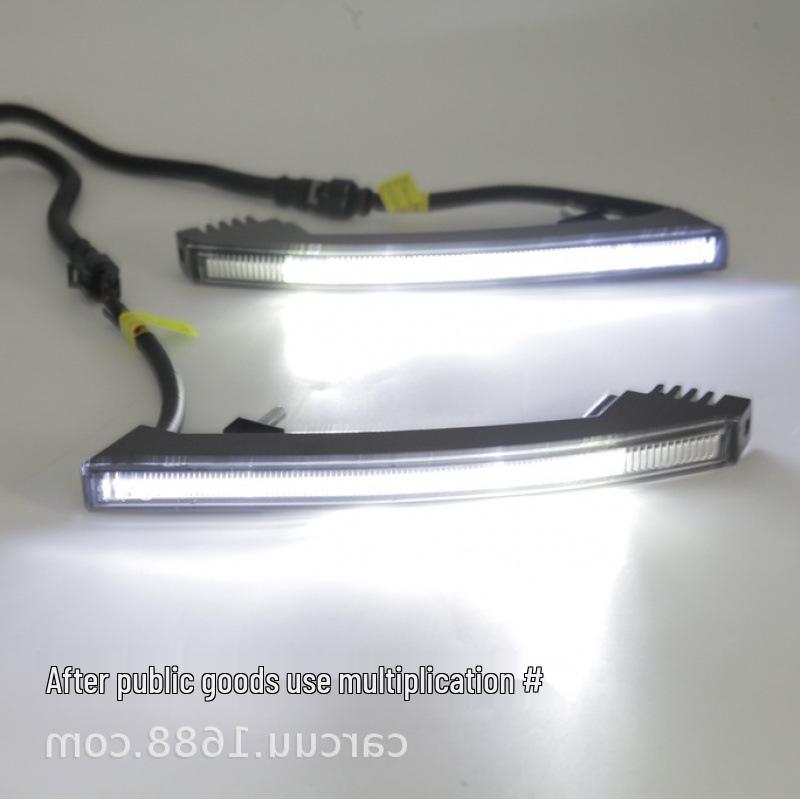 Universeller 2-Farben-LED-Tagfahrlichtstreifen - Weiß & Gelb