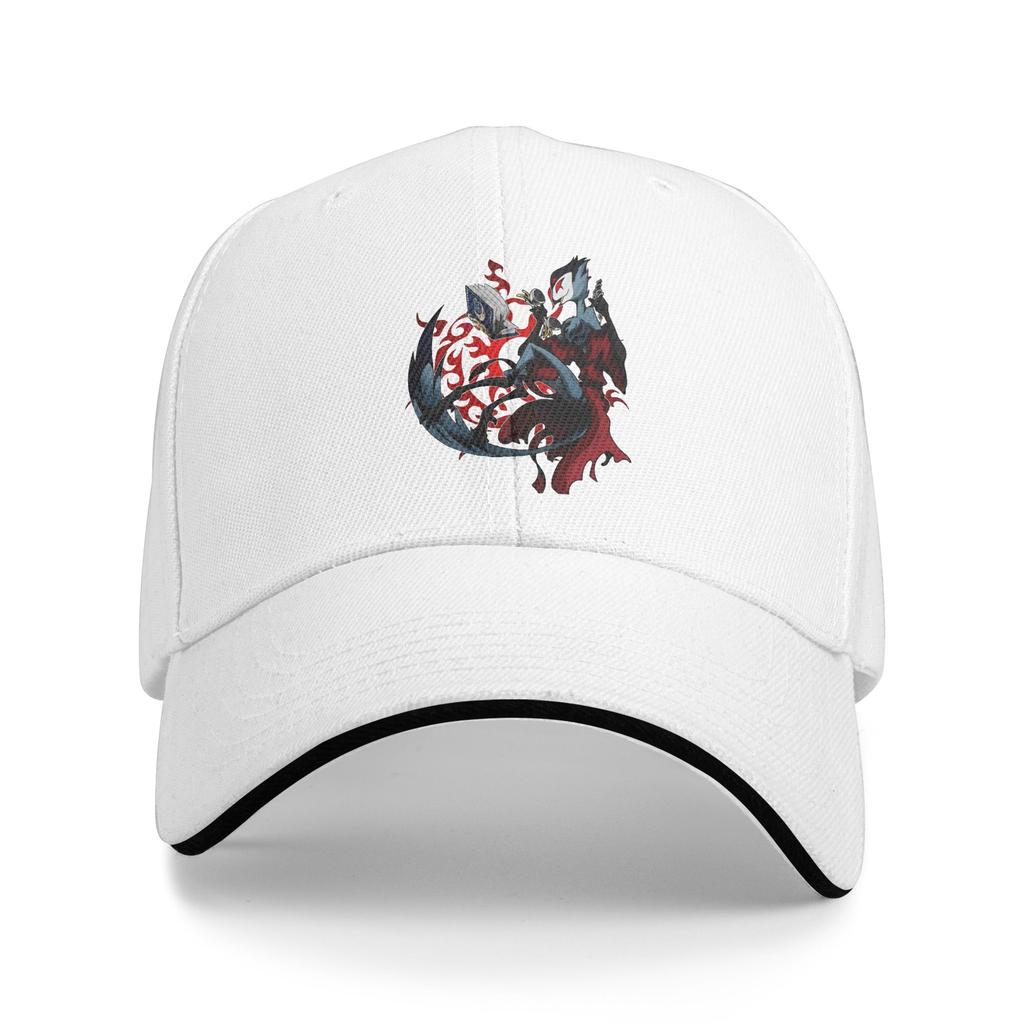 Helluva Boss Logo Baseball Caps Hip Hop Sandwich Hat Unisex Women Adjustable Dad Hat Outdoor
