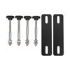 Mounting Pins Kit For Traction Boards Safety Traction Board Mount Fit For All Recovery Tracks with 4.72"-6.69" Hole Spacing