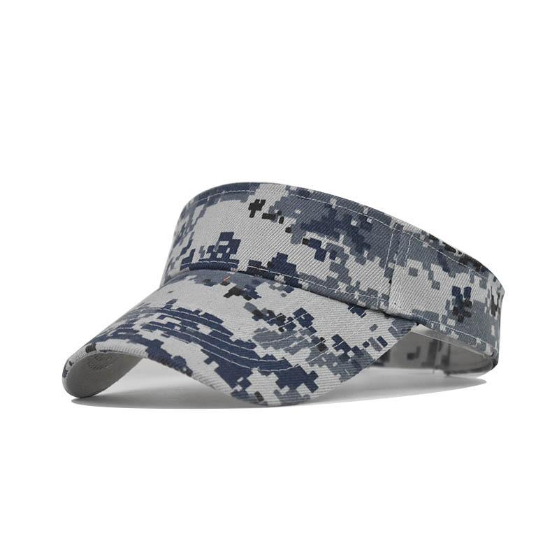 

Tongue Duck Cap Highquality Polyester Material Camouflage Top Hat Beach Hat Sun Blue