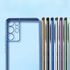 Suitable for Samsung S25 Mobile Phone Case Electroplating Tpu Transparent S24plus Ultra Thin A72 Full Package A52 Anti Fall A32 Soft U