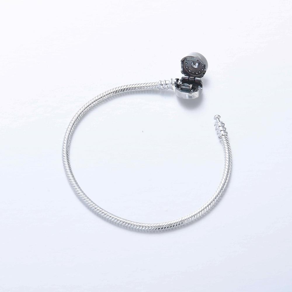 Bee Clover Dog Paw Snake Chain Bracelet Round Clasp Femme Bracelet Decoration Bangle Trinkets For Women Jewelry Gift