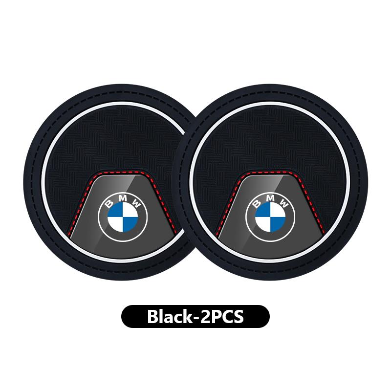 AAA1 Universal Auto Cup Holder Non-Slip Coaster Car Interior Drink Pad For BMW M Performance Alpina M3 M5 M6 X1 X3 X4 X5 G20