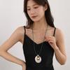Women'S Long Necklace Geometric Matte Fashion Simple Style Sweater Chain Jewelry