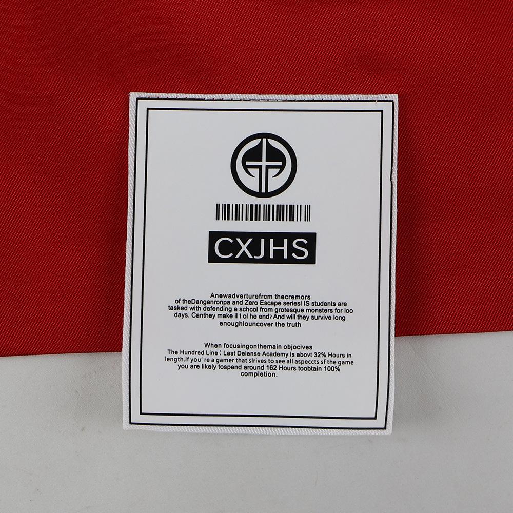 Anime Disguise Hundred Line Tsukumo Ima Cosplay Red Suits Game Costume Women Roleplay Halloween Fancy Dress Up Party Outfits