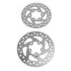 2 Pcs Brake Disc 110mm and 120mm Stainless Steel Disc Brake Rotor for Replacement