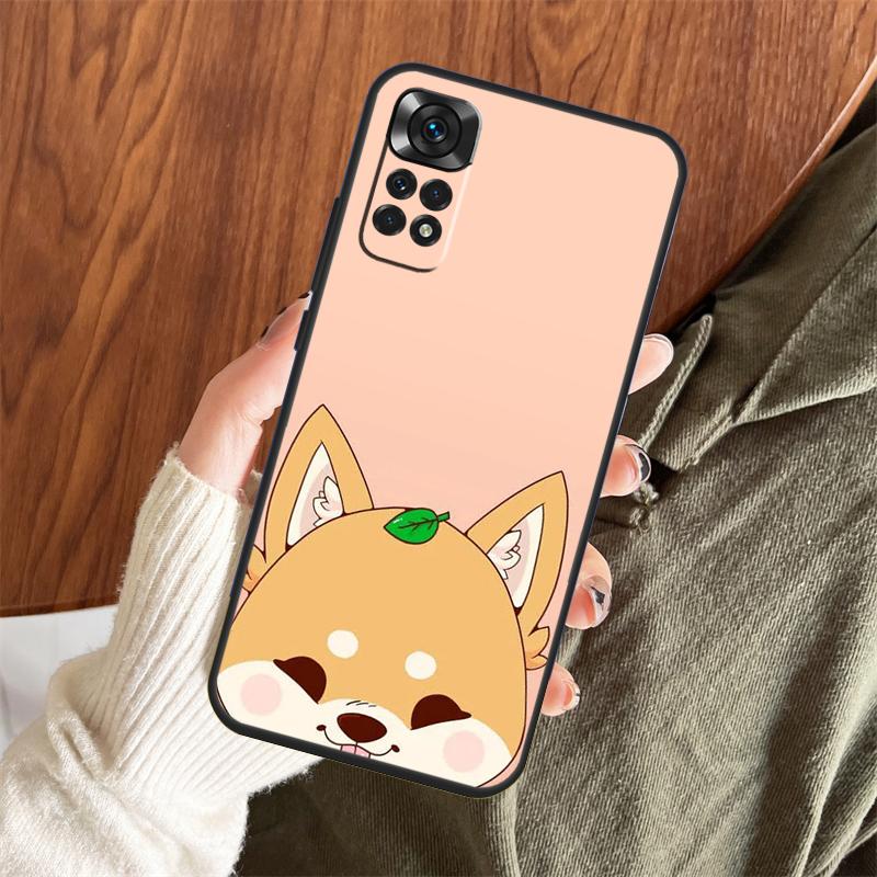

Animal Shiba Inu Case For Xiaomi Redmi Note 14 Pro 13 12 11 10 15 Pro Plus Redmi 15 C 13 10C 12C 13C 14C Cover Redmi 12 4G