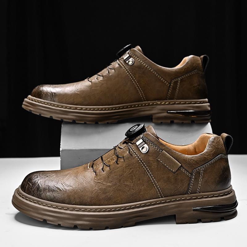 

Весенняя мужская повседневная обувь из искусственной кожи, роскошный бренд, мягкая подошва, дышащие мокасины для ходьбы и вождения, деловые оксфорды 46 хаки