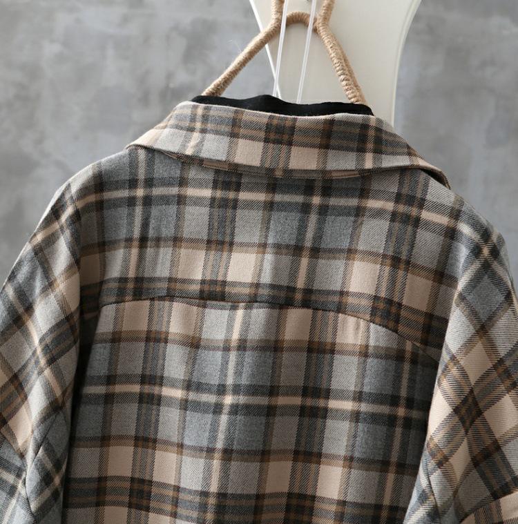Women's Retro Artistic Long Sleeve Shirt Jacket