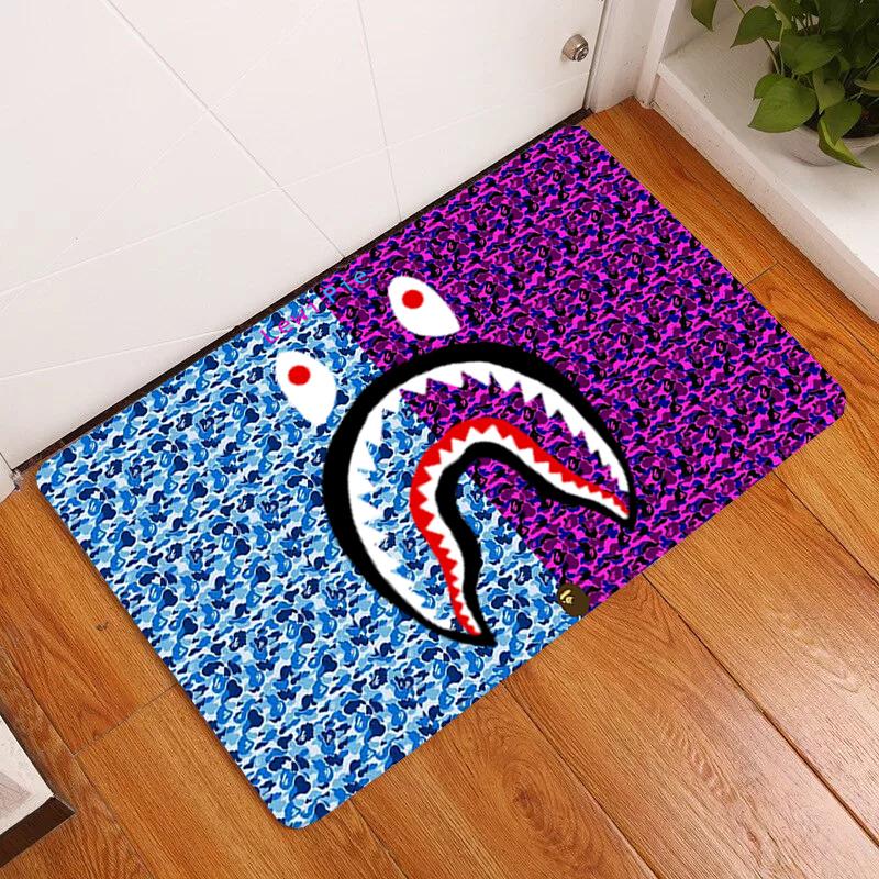 

Нескользящий ковер для гостиной, напольный коврик для ванной комнаты, принадлежности для балкона, моющийся нескользящий кухонный ковер, дверь 40x60cm