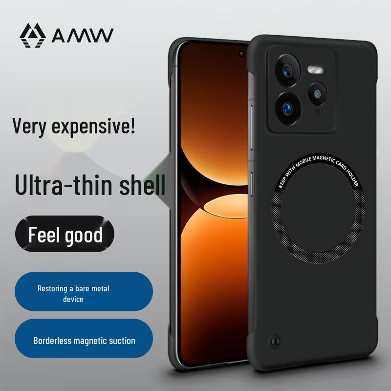 AMW Ultra-Thin Magnetic Shockproof Case for Oppo Realme GT7 Pro