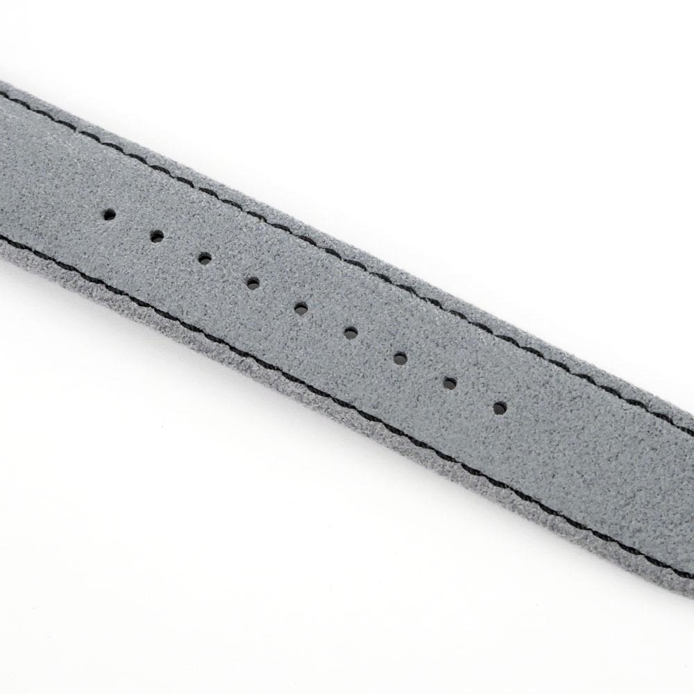 SEIKO Replacement Strap with Gray 20mm Lug Watch Strap [Meito] D-Buckle, Suede, Width, Parts, Accessories