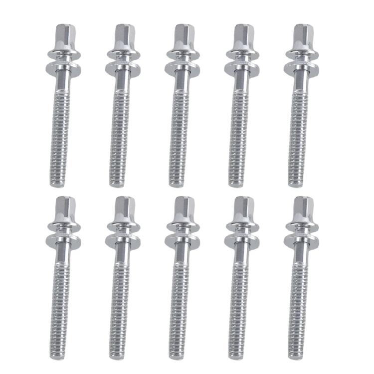 10 Pack Percussion Drum Screws Drum Hardware Component Drum Set Screws for Secure and Stable Instrument Assembly