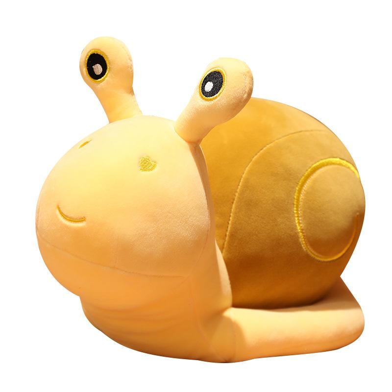 Cute Little Snail Doll Cartoon Plush Toy Children'S Birthday Gift Big Throw Pillow Cushion Doll Wholesale