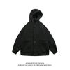 Men's Japanese-Style Waffle Knit Hooded Cardigan 
