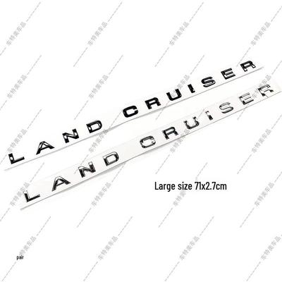 Znak kapoty a zadní části Land Cruiser C300 Modifikace