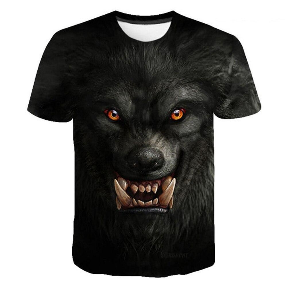 3D T Shirt Wolf New Summer Men Ladies Kids Casual Short Sleeves Fashion Print T Shirt Tops Boys Girls Kids Cool T Shirts
