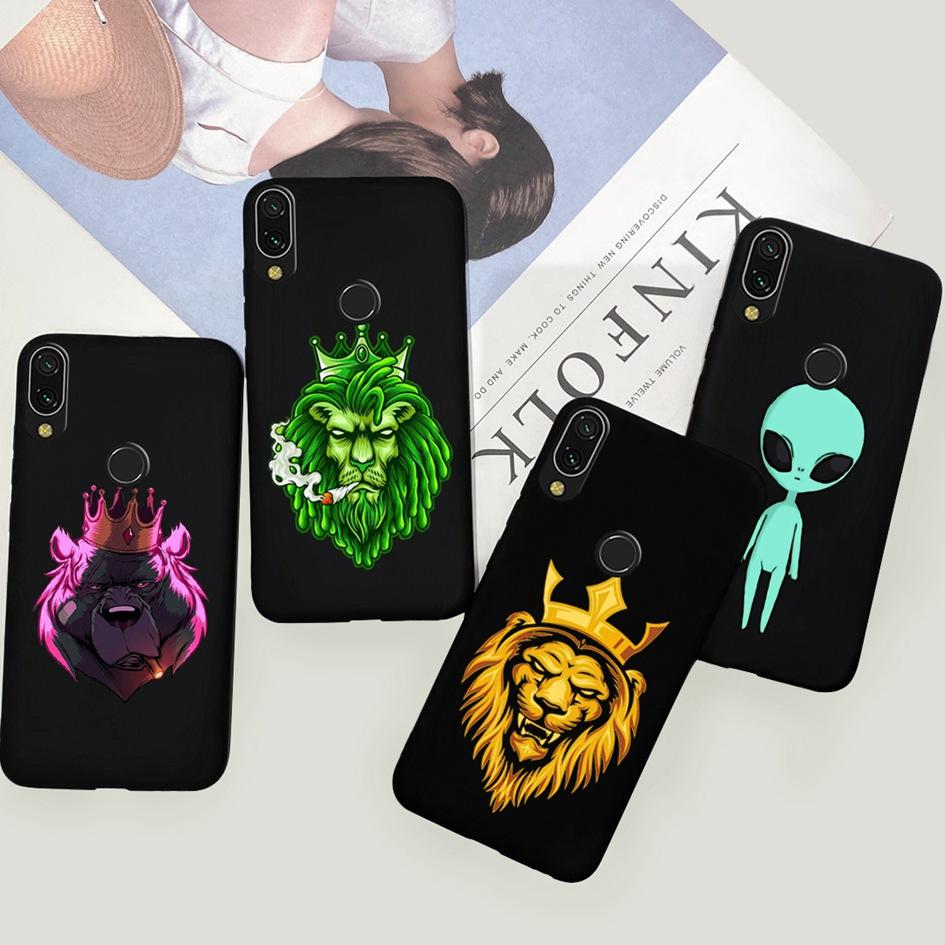 Soft Case For Xiaomi Redmi Note 7 Cover Funda For Redmi 7 7A Fashion Silicone Sunflower Phone Case on Redmi Note7 Pro Back Cover