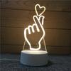 3d Nightlight Vision Bedroom Creative Desk Lamp Diy Holiday Gift Usb Direct Plug