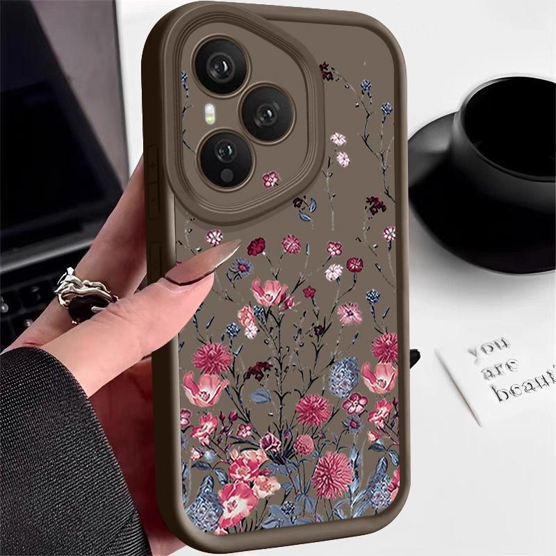 Soft TPU Phone Case For Honor 400 Pro 200 Pro X8c X9c Smart X6a X6b X6c Magic7 Lite Little Flowers Printed Silicone Back Cover