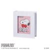Snoopy PEANUTS Necklace 925 Silver Surgical Stainless Steel Cubic Zirconia Dancing Stone Pink PNSS001PG [White Clover]