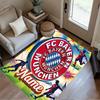 Bayern Munich Soccer Action Floor Mat Design for Hallway Dining Room Game Room Kitchen Antislip Carpet Decorate Offices Birthday/Christmas Gift