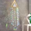 Wind Chime Car Pendant Colorful Chandelier Ornaments Pretty Crystal Suncatchers Jewelry Curtains Decor Garden Chandeliers Decor