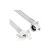 SANEI Washing Machine Water Supply Hose for Fully Automatic Washing Machines, No Outlet, One-Touch Connection, 1m, G3/4 Female Thread, PT17-1X-1