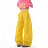 Mens Thin Quick-Dry Parachute Pants Loose Wide Leg Street Dance Casual Trousers