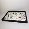 Horsehair Leather Trays Coffee Table Desktop Trays Dressing Table Square Jewelry Storage Plates Home Decoration Storage Plates