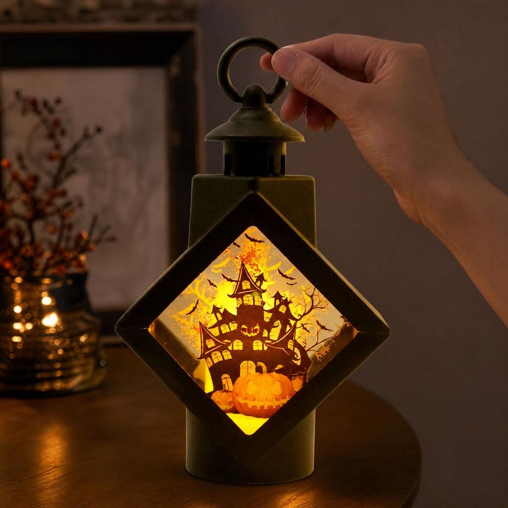 Halloween -Shaped Light Decoration for Holiday Tabletop Decor