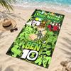 Ben10 Custom Name Beach Towels Also Serve As Bath Towels Summer Essential a Musthave for the Outdoors the Beach and the Pool