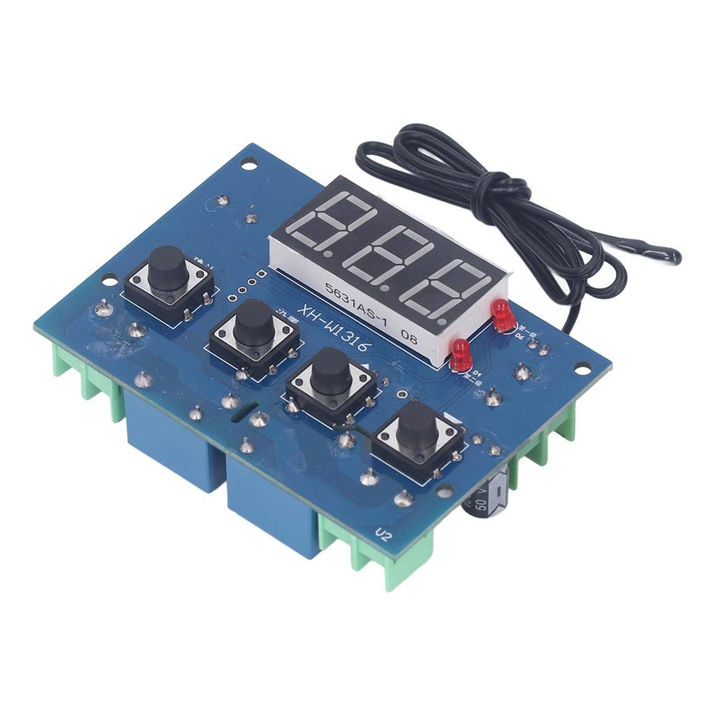 Elektronischer Thermostatregler Universelle 2-Wege Digitale Temperaturreglerplatine mit Geschwindigkeitsregelung