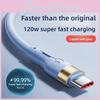 Typec Super Fast Charging Cable With Silicone Material For Huawei Xiaomi Vivo Oppo Devices