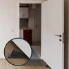 2Pcs Slanted Rubber Door Stopper Wedge Heavy Duty Prevents Doors from Closing Reinforced Door Plug Home Office Supplies