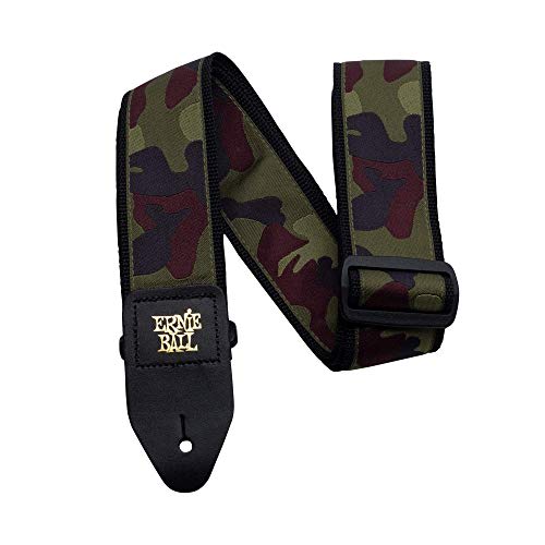 [Authentic] Ernie Ball 4105 Guitar Strap Jacquard Strap Traditional Camo