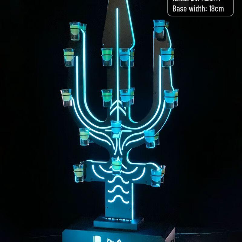 Светящийся набор подставок для рюмок