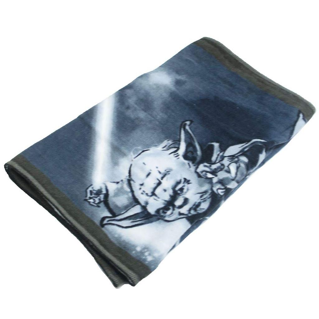 Marushin Star Wars Face Style Made In Imabari Product 2535022700 Towel, 34x80cm, Sumi-e Yoda, Japan, Towel, 100% Cotton, Single-Sided Gauze, Number