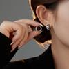 925 Sterling Silver Hot Snake AAA Zircon Stud Earrings for Women Exquisite Student Girlfriend Jewelry Accessories Wedding Party