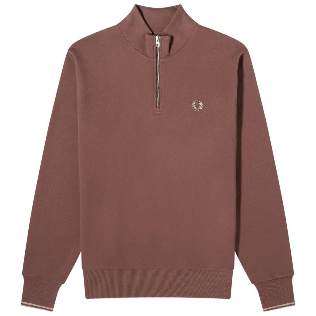 Fred Perry Unisex Adult Half Zip Sweatshirt
