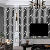 Grille Striped Self-adhesive Wallpaper Restaurant Living Room Home Decoration TV Background Wall Wallpaper