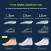 New Increase Height Insoles Light Weight Soft Elastic Arch Support Breathable Eva for Men Women Shoes Pads Heighten Lift Inserts